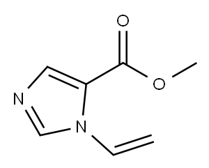 1H-Imidazole-5-carboxylicacid,1-ethenyl-,methylester(9CI) Struktur