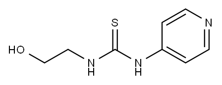 Thiourea, N-(2-hydroxyethyl)-N-4-pyridinyl- (9CI) Struktur