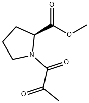 1-(1,2-DIOXOPROPYL)-L-PROLINE, METHYL ESTER Struktur