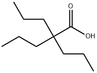 2,2-DIPROPYLPENTANOIC ACID Struktur
