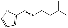 N-(furan-2-ylmethylene)-3-methylbutylamine  Struktur