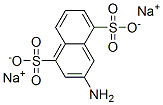 3-aminonaphthalene-1,5-disulphonic acid, sodium salt Structure
