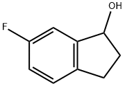 6-氟-2,3-二氢-茚-1-醇, 52085-94-6, 结构式