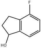 2,3-DIHYDRO-4-FLUORO-1H-INDEN-1-OL Structure