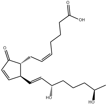 19(R)-HYDROXY PROSTAGLANDIN A2 Struktur