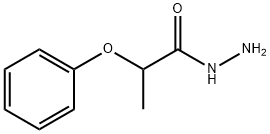 2-苯氧基丙酰肼, 52094-92-5, 结构式