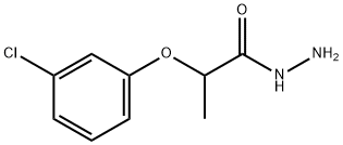 2-(3-CHLOROPHENOXY)PROPANOHYDRAZIDE Struktur