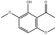 1-(2-HYDROXY-3,6-DIMETHOXYPHENYL)ETHAN-1-ONE Struktur