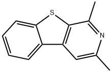 1,3-DIMETHYL-BENZO[4,5]THIENO[2,3-C]PYRIDINE Struktur