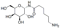 N-6-aminohexanoyl-alpha-galactopyranosylamine Struktur
