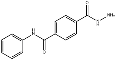 Benzoic acid, 4-[(phenylamino)carbonyl]-, hydrazide (9CI) Structure