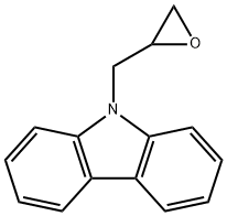 9-(オキシラニルメチル)-9H-カルバゾール 化学構造式