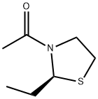 Thiazolidine, 3-acetyl-2-ethyl-, (2S)- (9CI) Structure