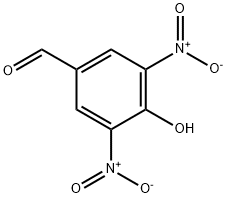 4-羟基-3,5-二硝基苯甲醛, 52132-61-3, 结构式