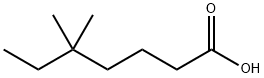 5,5-DIMETHYLHEPTANOIC ACID Struktur