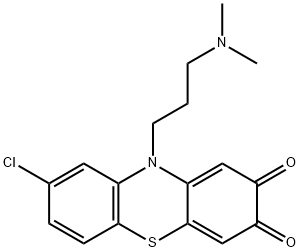 7,8-dioxochlorpromazine Struktur