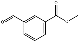 3-甲醛苯甲酸甲酯 结构式