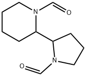 1-Piperidinecarboxaldehyde, 2-(1-formyl-2-pyrrolidinyl)- Struktur