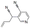 3-Pyridineacetonitrile,  4-cyano--alpha--2-propenyl-  (9CI) Structure