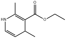 2,4-DIMETHYL-1,4-DIHYDRO-PYRIDINE-3-CARBOXYLIC ACID ETHYL ESTER Struktur