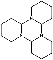 Dodecahydro-4H,8H,12H-4a,8a,12a-triazatriphenylene, 522-33-8, 结构式