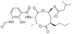 アンチマイシンA3 化学構造式