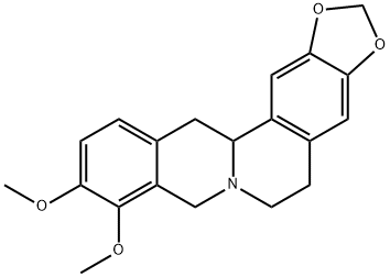 四氢小檗碱, 522-97-4, 结构式