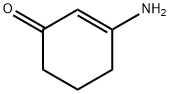 3-アミノ-2-シクロヘキセン-1-オン 化学構造式