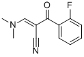 3-(Dimethylamino)-2-(2-fluorobenzoyl)acrylonitrile Struktur