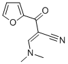 2-[(DIMETHYLAMINO)METHYLENE]-3-(2-FURYL)-3-OXO-PROPANENITRILE Struktur