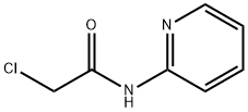 2-クロロ-N-ピリジン-2-イルアセトアミド 化学構造式