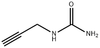 2-プロピニル尿素 化学構造式