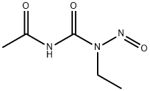 1-Acetyl-3-ethyl-3-nitrosourea Struktur