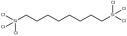 1,8-オクタンジイルビス(トリクロロシラン) 化学構造式