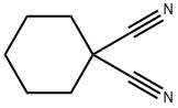 1,1-シクロヘキサンジカルボニトリル 化学構造式