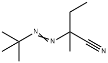 2-[(tert-butyl)azo]-2-methylbutyronitrile Structure