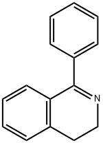 1-苯基-3,4-二氢异喹啉, 52250-50-7, 结构式