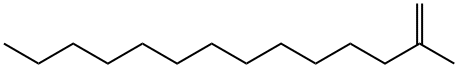 2-methyl-1-tetradecene Structure