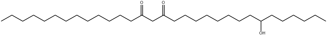 25-Hydroxy-14,16-hentriacontanedione Struktur