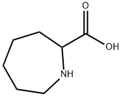 氮杂环庚烷-2-甲酸, 5227-53-2, 结构式