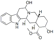 ヨヒンバン-17α-オール 化学構造式