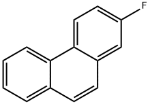 2-FLUOROPHENANTHRENE, 523-41-1, 结构式
