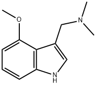 1-(4-METHOXY-1H-INDOL-3-YL)-N,N-DIMETHYLMETHANAMINE