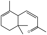 (Z)-4-(2,6,6-trimethyl-2-cyclohexen-1-yl)-3-buten-2-one, 52340-45-1, 结构式