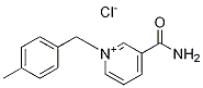 1-(4-Methylbenzyl)-3-carbamoylpyridinium chloride Structure