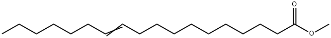 11-オクタデセン酸メチル 化学構造式