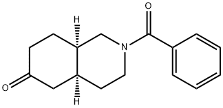 (4AS,8AR)-2-BENZOYLOCTAHYDRO-6(2H)-ISOQUINOLINONE Struktur