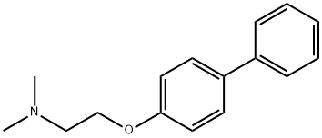 [2-(BIPHENYL-4-YLOXY)-ETHYL]-DIMETHYL-AMINE Struktur