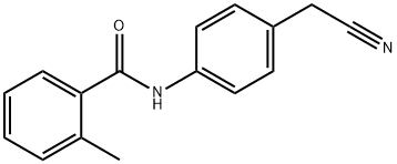 Benzamide, N-[4-(cyanomethyl)phenyl]-2-methyl- (9CI) Structure