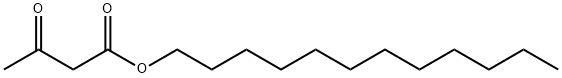 3-氧代丁酸十二烷基酯 结构式